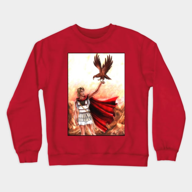 Alexander the Great Crewneck Sweatshirt by eosofdawn